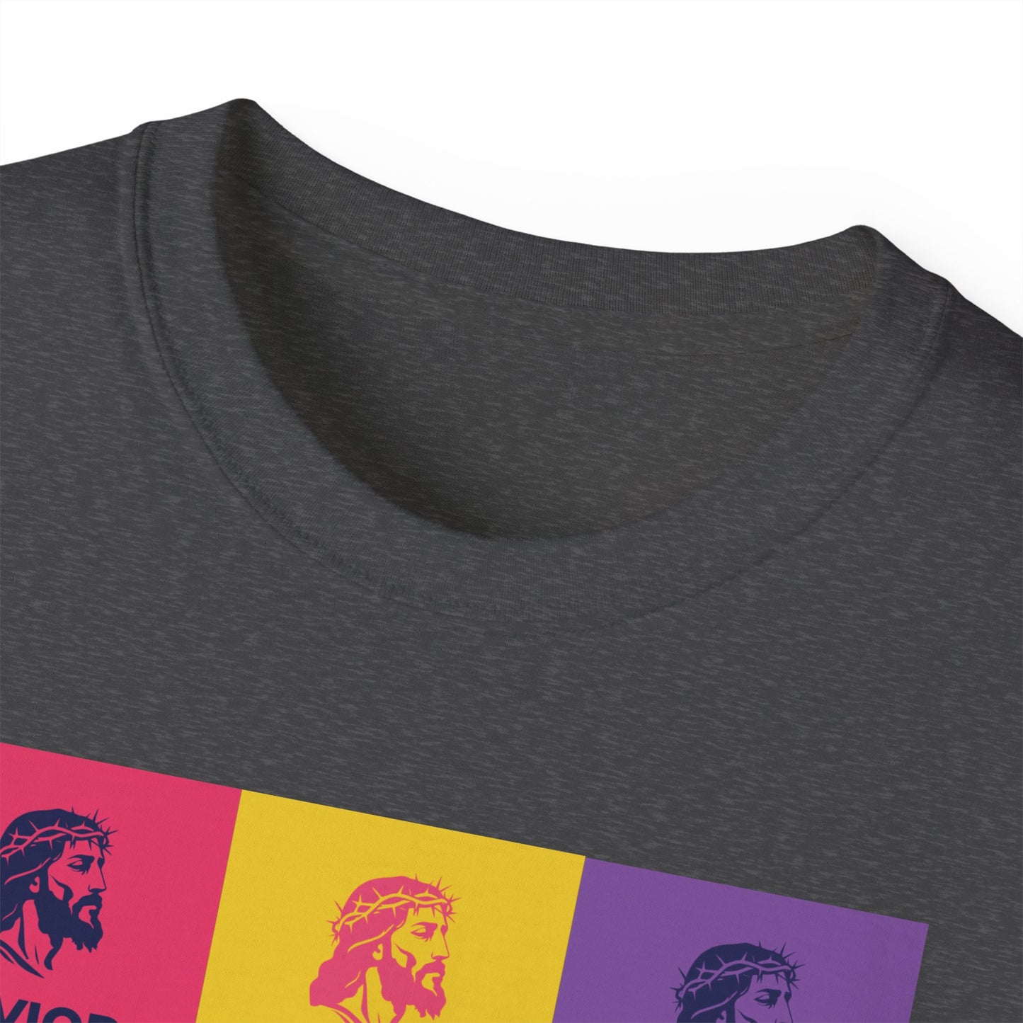 Colorful Faith-Inspired Unisex Ultra Cotton Tee, Christian T-Shirt, Inspirational Spiritual Wear, Gift for Holidays, Praise Apparel