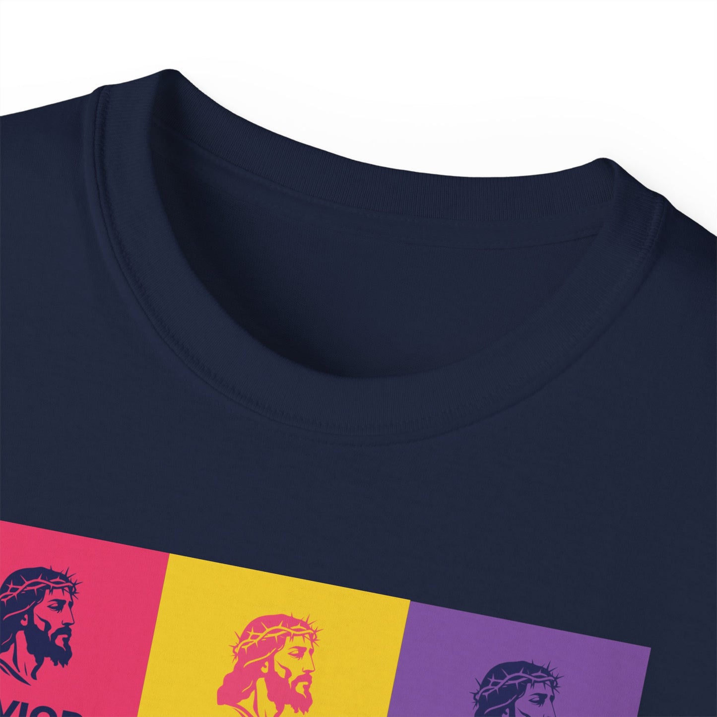 Colorful Faith-Inspired Unisex Ultra Cotton Tee, Christian T-Shirt, Inspirational Spiritual Wear, Gift for Holidays, Praise Apparel
