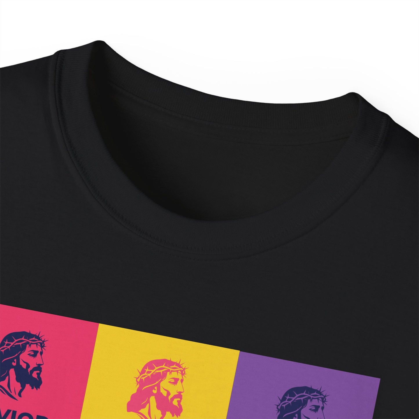 Colorful Faith-Inspired Unisex Ultra Cotton Tee, Christian T-Shirt, Inspirational Spiritual Wear, Gift for Holidays, Praise Apparel